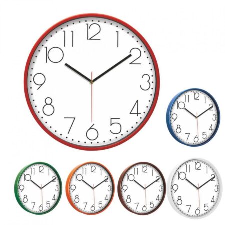 Plastik Duvar Saati ( 330 mm )