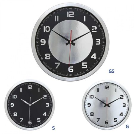 Alüminyum Duvar Saati ( 405 mm )